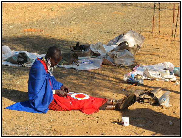 femme masai